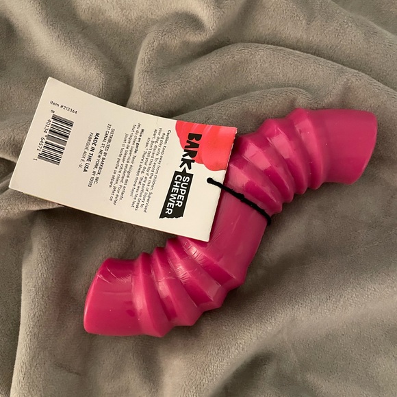 Bark Box Super Chewer ’Get Twisted Straw’ nylon dog toy NWT - Picture 2 of 2